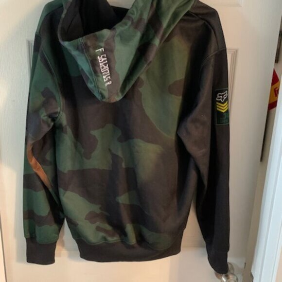 FOX RACING CAMO WOMENS ZIPPERED JACKET (MEDIUM) - Picture 3 of 3